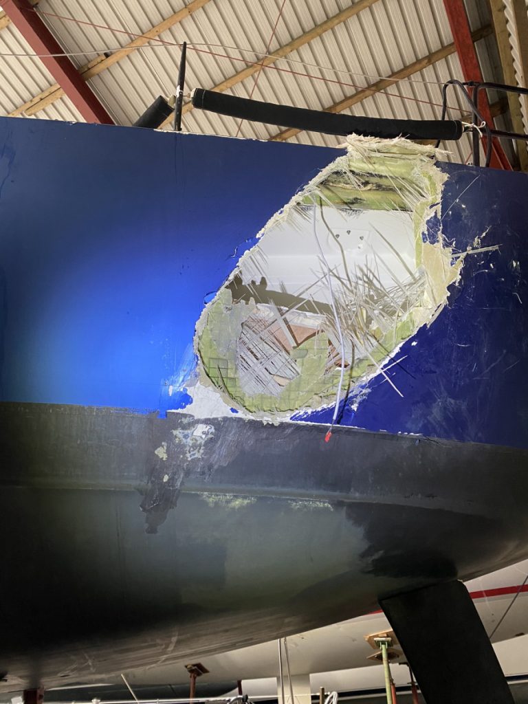 Sturmschaden am Dalben Sturmschaden am Dalben